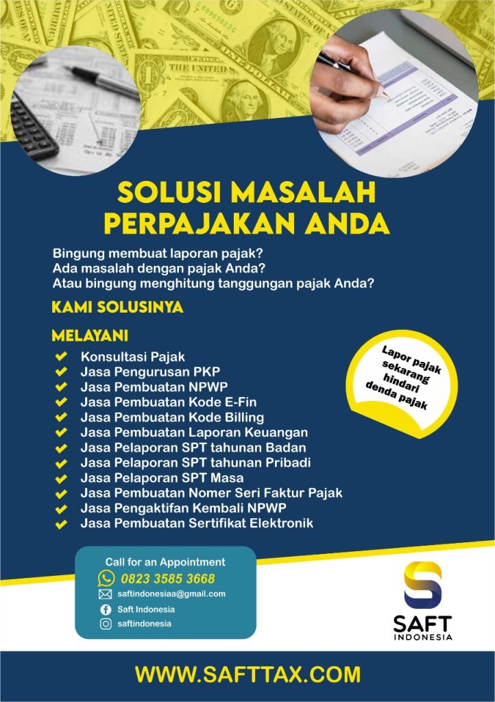 Biro Jasa Pelaporan SPT Tahunan Badan Termurah Di Semarang