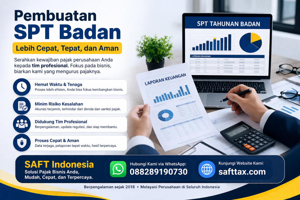 Pembuatan SPT Badan SAFT Indonesia