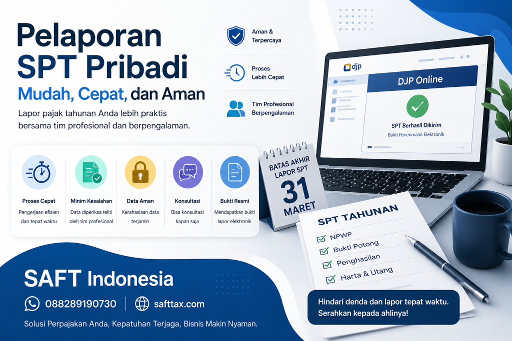 Pelaporan SPT Pribadi SAFT Indonesia