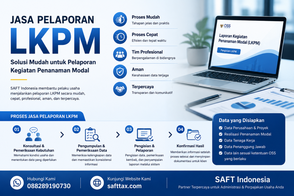Jasa Pelaporan LKPM