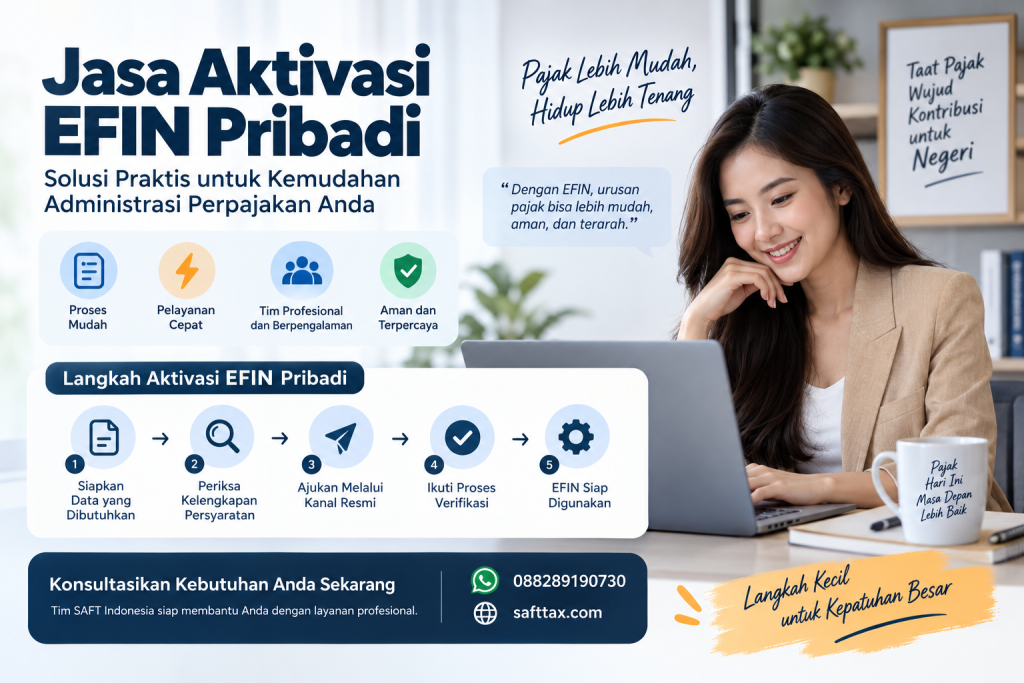 Jasa Aktivasi EFIN PRIBADI